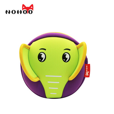 

NOHOO Водонепроницаемый Crossbody Сумки 3D слон Дети Детские сумки для девочек мальчиков милый мультфильм Сумка для 2-5 года