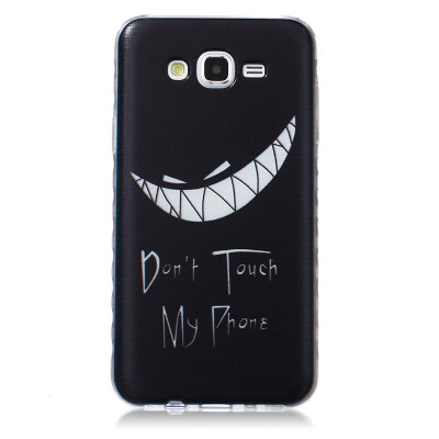 

Bad laugh Pattern Soft Thin TPU Rubber Silicone Gel Case Cover for SAMSUNG GALAXY J7