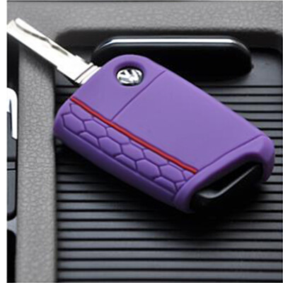 

MyMei New Silicone Chave Protect Case Capa Bag Para Volkswagen Vw Golf 7 Seat Leon Ibiza Skoda Octavia A7 Mk7 para Land Rover