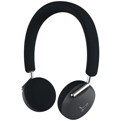 

Libratone bird sound Q Core sticky head wearing a wired headset black
