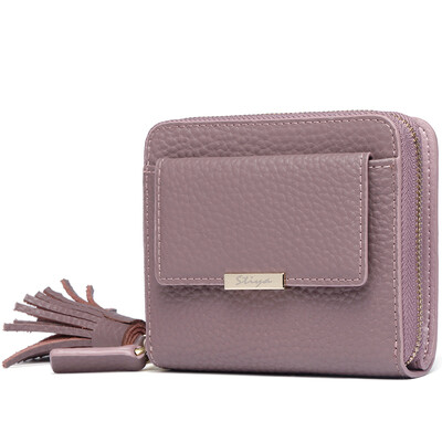 

Siti Я. / STIYA г-жа бумажник новый ужин Wristlet Кошельки женские модели короткий параграф кожаный бумажник карты пакет маленький кошелек 86S3051004 таро порошок