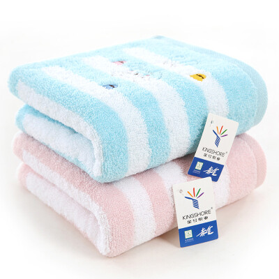 

Gold towel GA1261H cotton satin cartoon towel red&blue mixed with 2 pieces 68 34cm