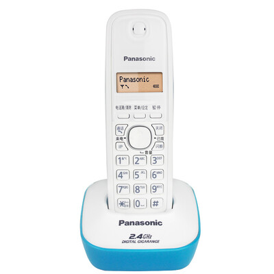 

Panasonic (Panasonic) KX-TG12CN-1 цифровой одиночный беспроводной телефон озеро синий