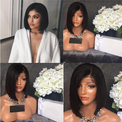 

Short Bob Wig Side Part Full Lace Wigs Brazilian Short Bob Full Lace Human Hair Wigs Hair for Black Women