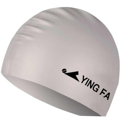 

YINGFA swimming cap men and women adult fashion casual silicone solid color swimming cap