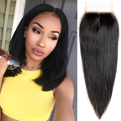 

Top Quality Cambodian Straight Closure 10'' To 22''Human Hair Lace Closure Cambodian Virgin Hair Lace Closure Straight