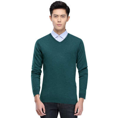 

Red beans Hodo sweater men business casual comfortable warm wool men's multi-colored sweater purple 185 / 100A