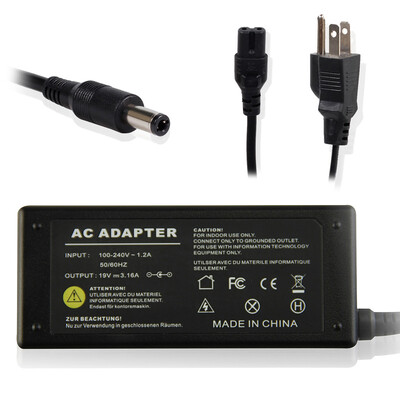 

60W 19V 3.16A AC Adapter Charger for Samsung Laptop Adapter