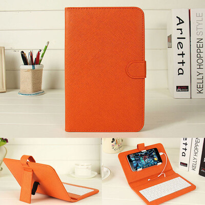 

2016 Newest Phone Case For 42"-65" Can Be Use With Any Andriod Cell Phone With OTG Function Micro Keyboard Stand