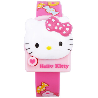 

Hello Kitty (HelloKitty) КИ-цифровые часы дети часов часов сладкого курсистках HK264F кристаллическая фиолетовые