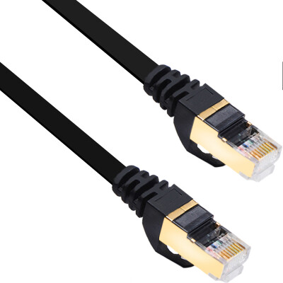 

Sanbao SANBAO CAT-710B seven class-level pure copper-plated double shielded flat cable black 10M