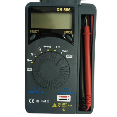 

LCD Mini Auto Range AC/DC Pocket Digital Multimeter Voltmeter Tester Tool