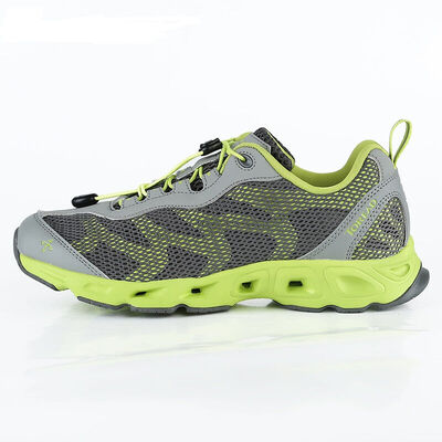 

Pathfinder (TOREAD) наружные мужские и женские пары сетчатый износ и дышащая солнцезащитная обувь KFEE81325 в сером / бутонном зеленом цвете 43