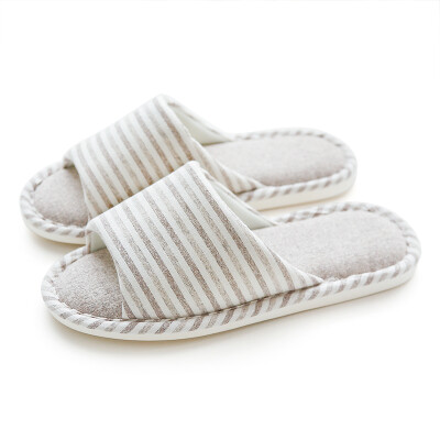 

POSIEO Cotton Slippers Anti-skid Soft-soled Slippe 0328