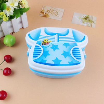 

Plastic Kids Students Heated 2 Layers Lunch Box Food Storage with Fork Spoon