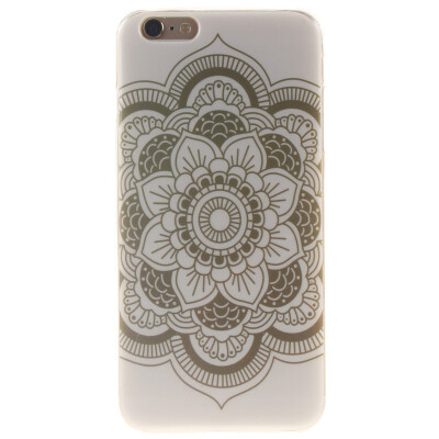 

White flowers Pattern Soft Thin TPU Rubber Silicone Gel Case Cover for IPHONE 66S