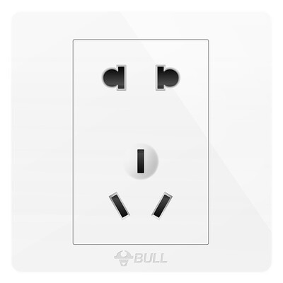 

Выключатель Bull (BULL) G07 серии 10A с 5 отверстиями гнездо 86 типа G07Z223 белый