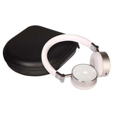 

Cleer BT Wireless Bluetooth 40 aptX lossless coding headset music headset touch crystal board NFC fresh white