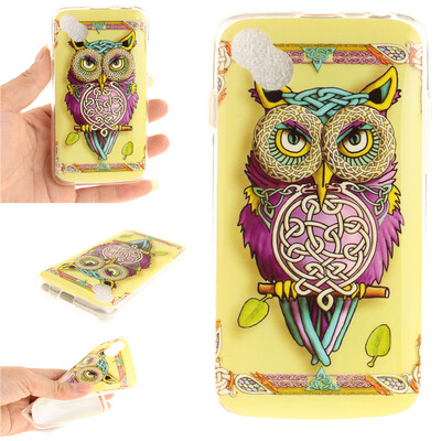 

Сова Pattern Мягкий тонкий ТПУ Резиновая крышка силиконовый гель чехол для WIKO Sunny