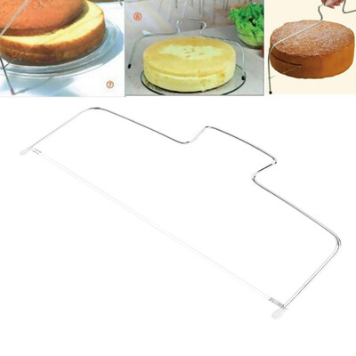 

Adjustable Wire Cake Slicer Cutter Leveller Decorating Bread Wire Decor Tool