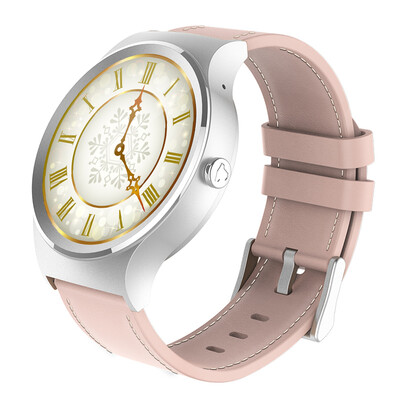

TOMOON T-ripple Plus smart watch (розовый серебристый) система томоса сапфир экран развертки код оплаты звонок телефон водонепроницаемый шаг сердечный ритм DIY dial