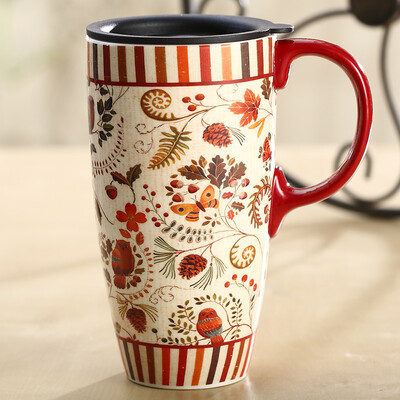 

Evergreen Creative Marking Covers Printed Ceramic Cups covered Office Cups Starbucks Cups Coffee Cups