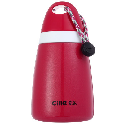 

[Jingdong Supermarket] Xileu insulation Cup 260ml stainless steel vacuum insulation cup portable cups men and women with children's cup XB-16215 fire dragon purple