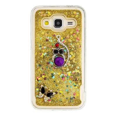 

Dynamic Quicksand Glitter Liquid Soft TPU Case Cover For SAMSUNG G360