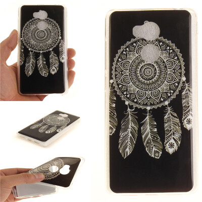 

Black wind chimes Pattern Soft Thin TPU Rubber Silicone Gel Case Cover for XIAOMi RedMi 4