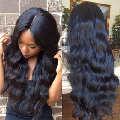 

130 Density Virgin Human Hair Full Lace front Wigs With Baby Hair Glueless Lace front Human Hair Wigs For Black Women