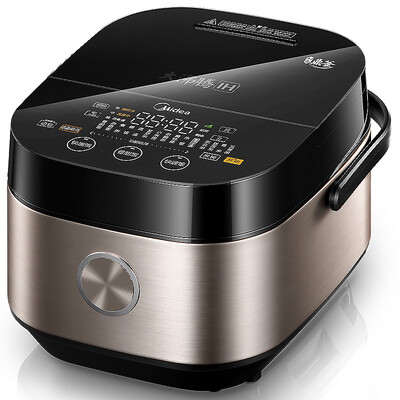 

美的（Midea)电饭煲FZ4005XM IH电磁加热 九曲焖香蒸汽阀 钛金鼎釜4L电饭锅