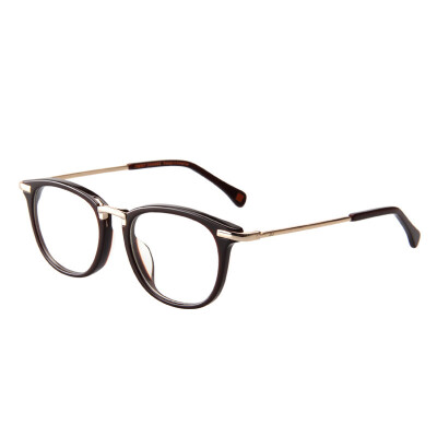 

Jimmy Orange glasses glasses men and women TR90 round frame retro glasses glasses frame 305 BK black