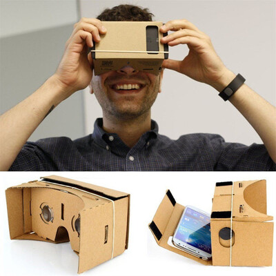 

Картонный Виртуальная реальность 3D очки VR Видеофильм для Android телефона DIY
