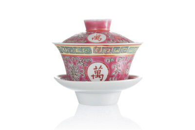 

красный вечной жизни традиционных фарфоровых gaiwan 150ml