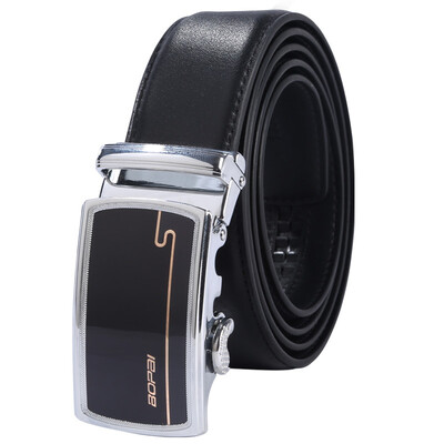 

Bobby Bopai Belt Men's Belt Kids Business Men's Automatic Buckle Casual Trousers Black 713-004301