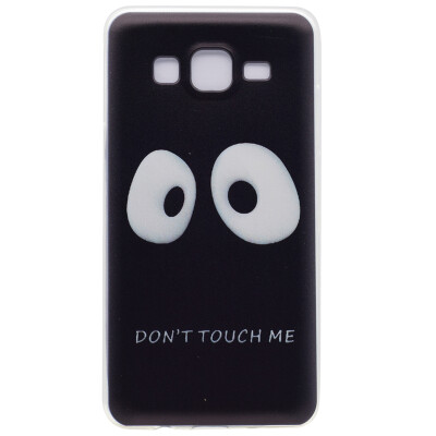 

Do not touch me Pattern Soft Thin TPU Rubber Silicone Gel Case Cover for Samsung GALAXY On5