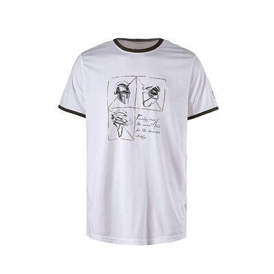 

NÖRLONLAND NORLAND Outdoor leisure&comfortable sport round neck Vienna men short sleeve T-shirt GL055273 bright white 2XL-185
