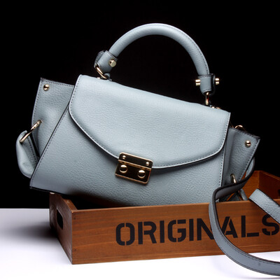 

Dirirab genuine leather women's handbag cowhide shoulder oblique cross-bag ears wings fashion wild Korean ladies bag