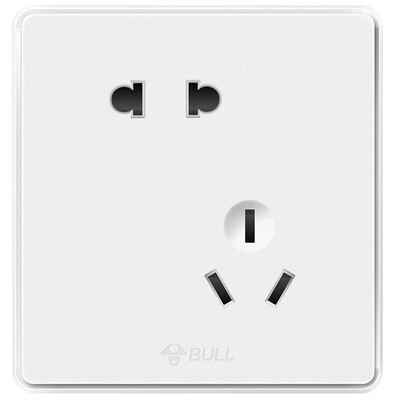 

Bull (BULL) switch socket G18 series of five-hole switch 86-type socket panel G18Z223 10 only installed