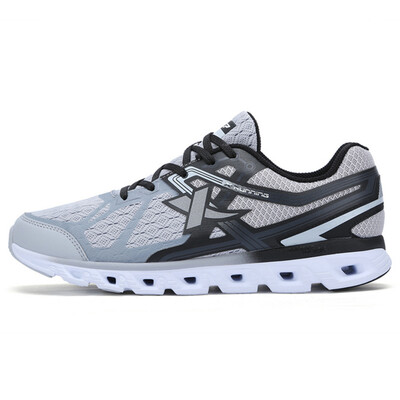 

(XTEP) пару кроссовки кроссовки легкий дышащий модный амортизатор обувь 983219119109 серый черный 39 метров