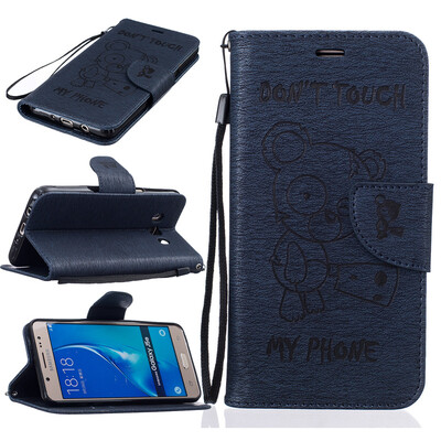 

Blue Bear выбитый PU кожаный бумажник чехол Классический откидная крышка с подставкой Функция и слот кредитной карты для Samsung G