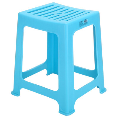 

Jingdong Supermarket Camellia plastic stool stripes 466cm high stool 0838