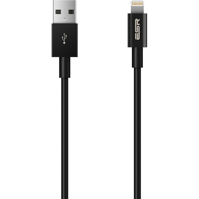 

ESR Apple MFI certified cable for charging the usb cable for iphone6 ​​ 6s 78 Plus X 10 SE iPad Air mini basic models - black