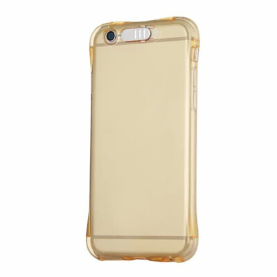 

Светодиод Входящий вызов мигающий свет вверх крышка случая кожи для iPhone 6 Plus 5.5 "