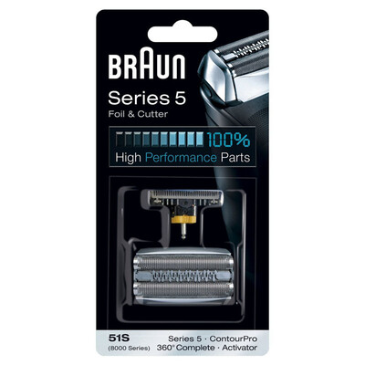 

Braun 51 S Бритва Фольги и Резак Замена для Серии 5 Бритвы (8998 8595 8590 5643 5644 5645 Новый 550 Новый 570)