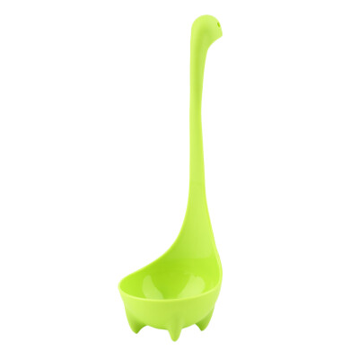 

Plastic Cute Feet Stand Soup Spoon Upright Kitchen Long Handle Home Tool
