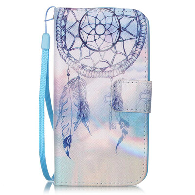 

Dreamcatcher Design PU Leather Flip Cover Wallet Card Holder Case for LG K4