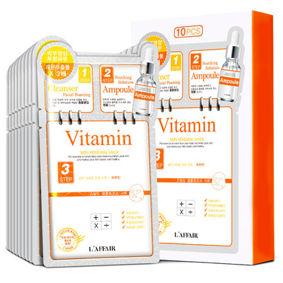 

Rainbow Leo Li (Rainbow) Trilogy Vitamin Firming Mask 28ml / 10 (moisturizing tampered tightening shrink pores brightening men and women