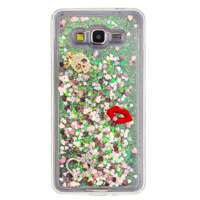 

Dynamic Quicksand Glitter Liquid Soft TPU Case Cover For SAMSUNG G530