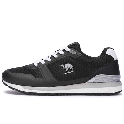 

Camel (CAMEL) casual sports shoes men running shoes breathable cushion shoes A712318055 black 44